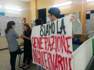 Studenti in protesta